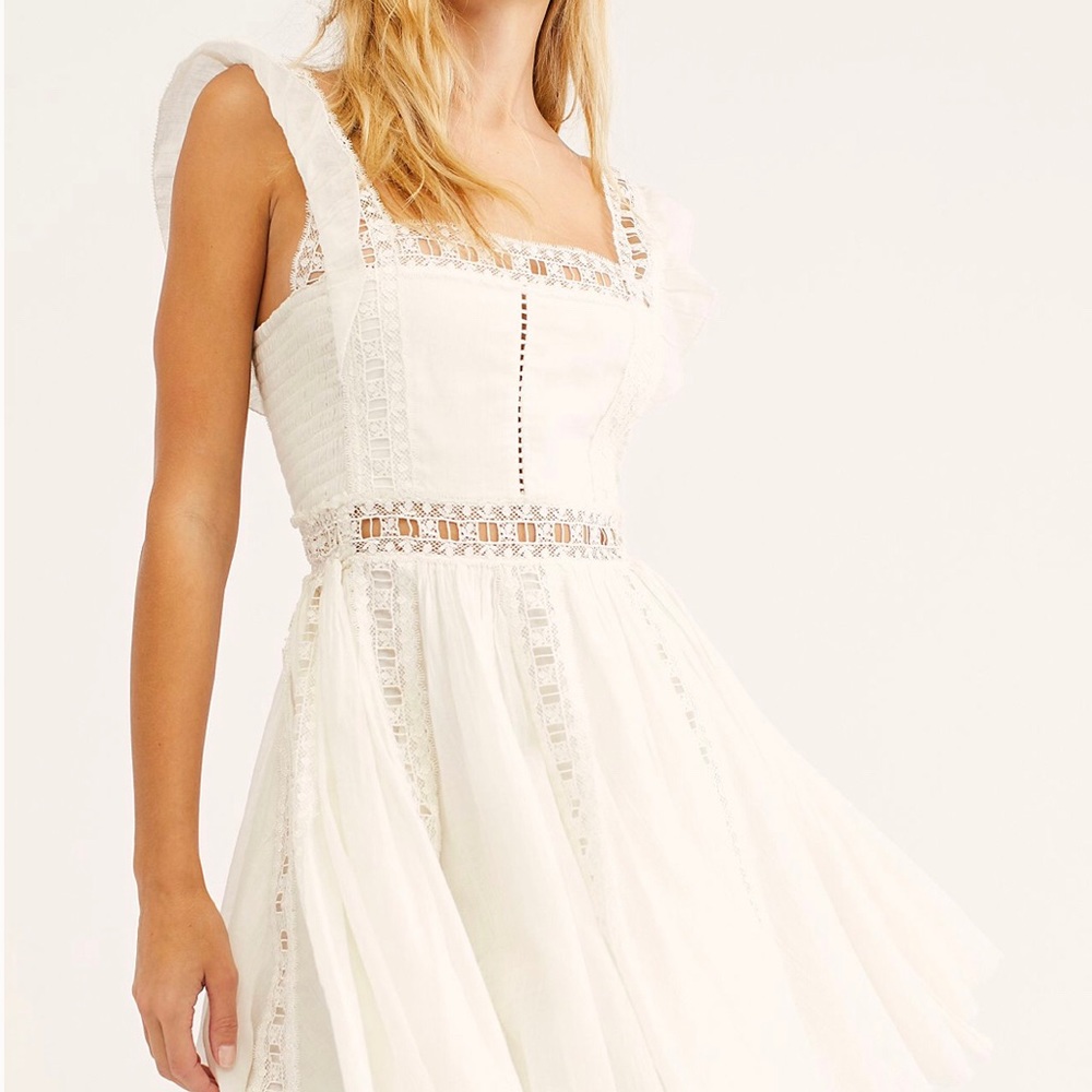 Free People Ivory Verona Dress